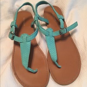 Old Navy Teal Sandals